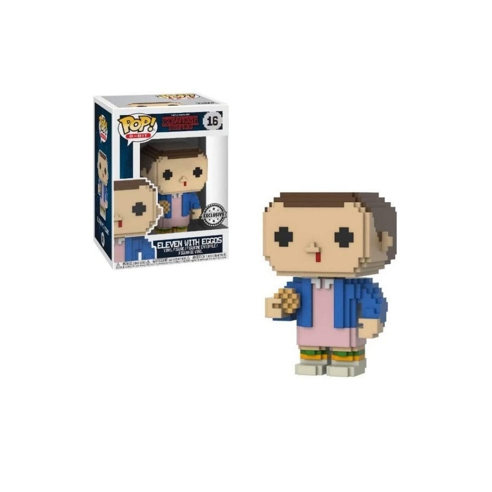 Eleven with eggos 8-bit funko pop